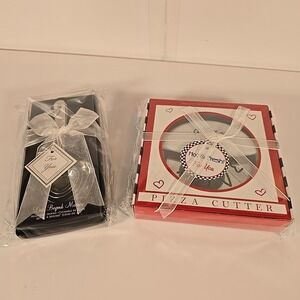 Kate Aspen Love Beyond Measure Heart Shaped Stainless Measuring Spoons Pizza Cut